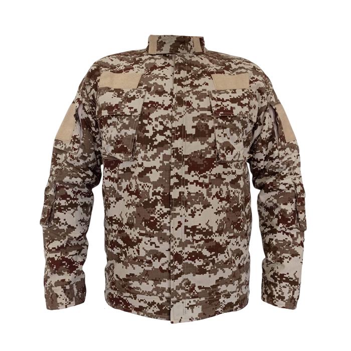 jaket tactical/bdu desert/loreng digital gurun ripstop Tebal Pria