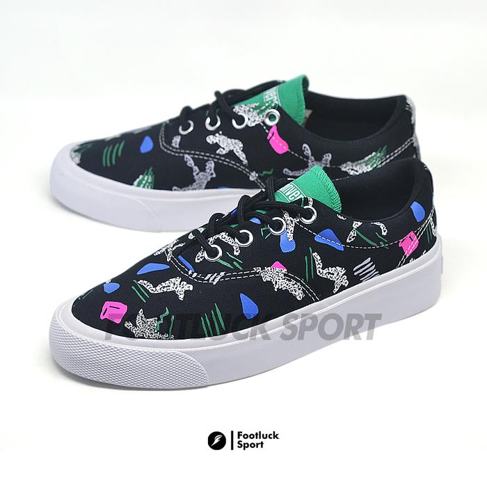 Sepatu Sneaker Converse Skid Grid 80s Black Archive Print