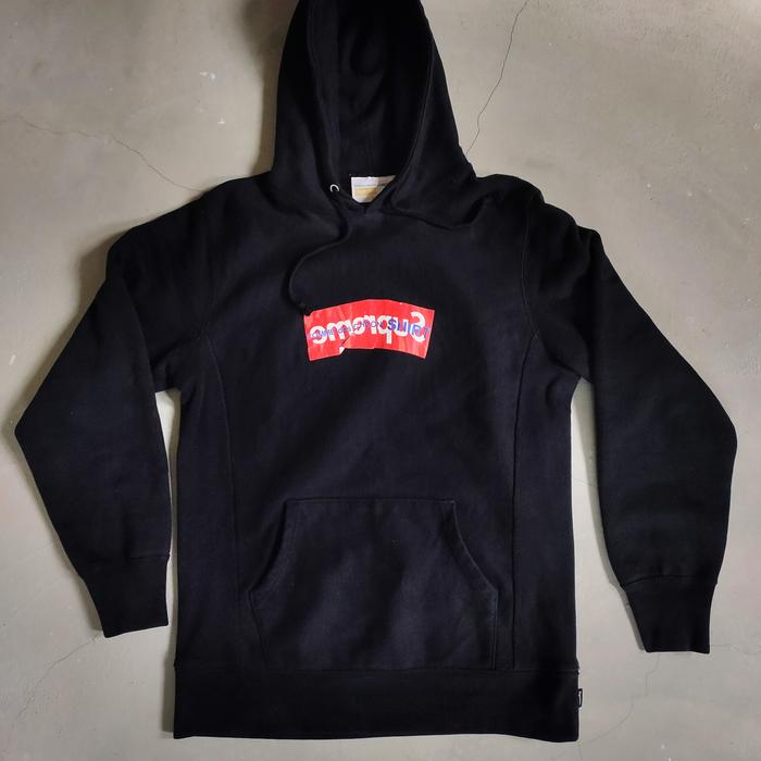 supreme x cdg hoodie