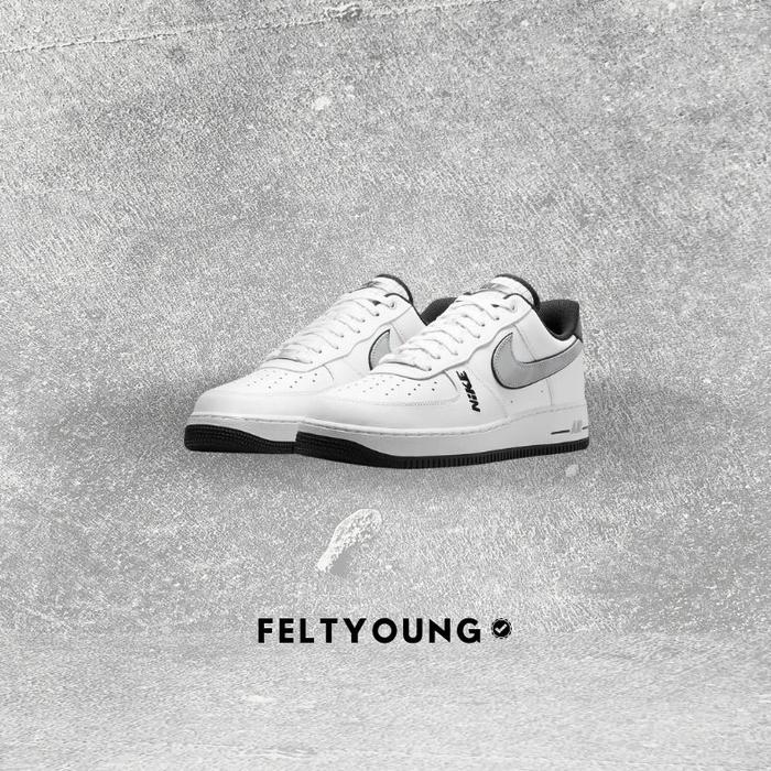 Nike Air Force 1 '07 LV 8 White Black Wolf Grey Original