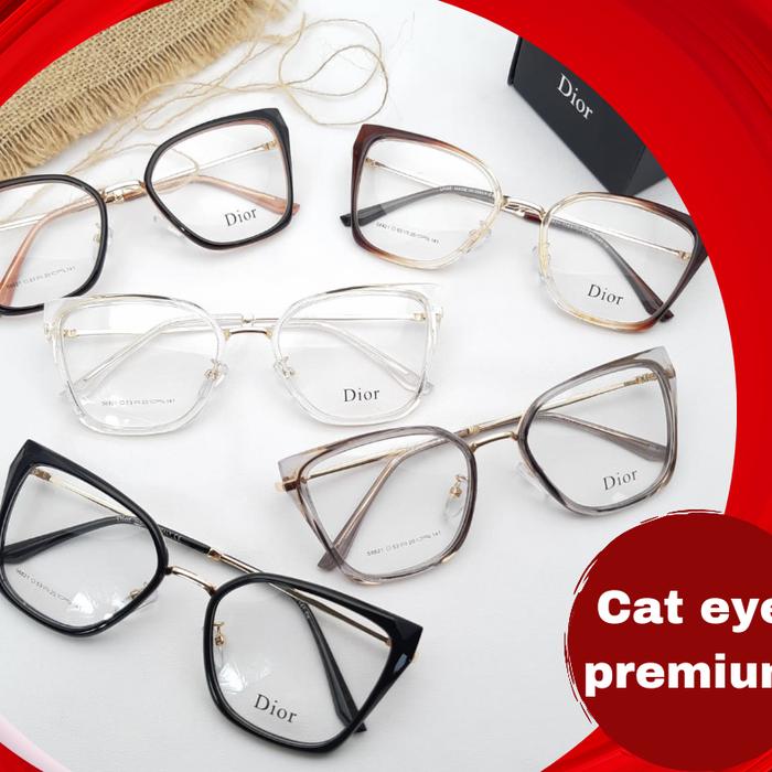 Kacamata Cat Eye 58821, Kacamata anti radiasi blueray photocromic