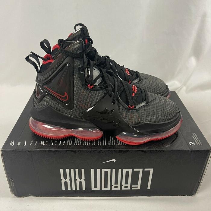 Nike Lebron 19 XIX Bred "Black/University Red/Noir" Original BNIB