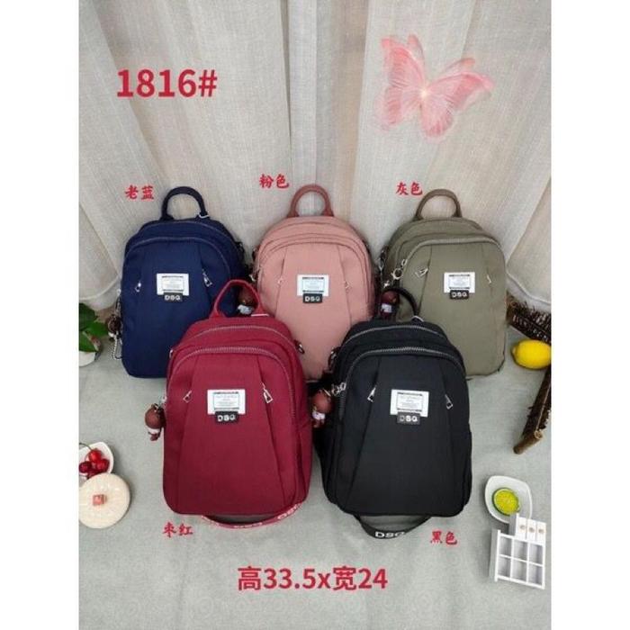Tas Ransel Wanita Tas Ransel DSQ 1816 size 33x24 cm. Tas DSQ Import!!!