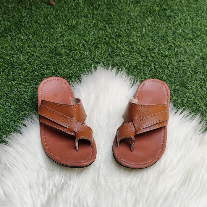 Sandal kulit anak sandal kulit asli
