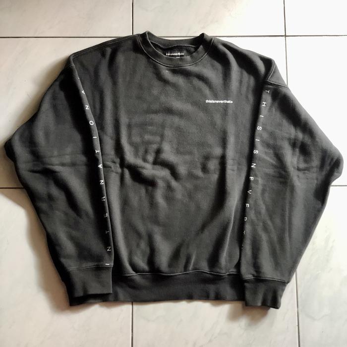 Sweatshirt Crewneck Thisisneverthat International Oversized Second Ori
