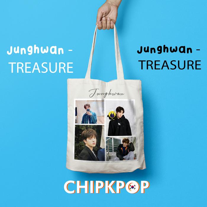 [JUNGHWAN PAKET SET] I TOTEBAG JUNGHWAN TREASURE MURAH I TOTEBAG JUNGHWAN TREASURE I TAS TREASURE MU