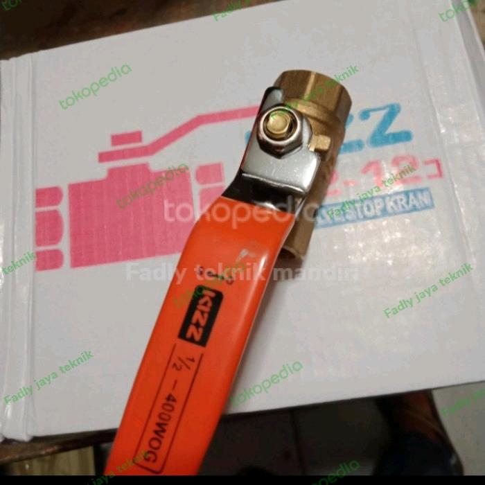 ball Valve/stop kran Kuningan 1/2"