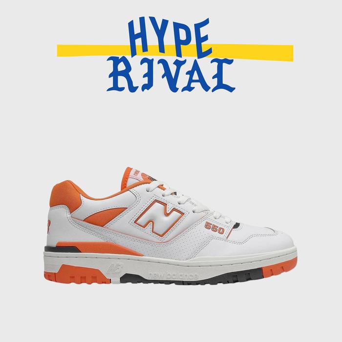 New Balance 550 Vibrant Orange 100% Original