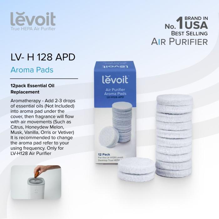 Levoit LV-H128 Aroma Pads 12pack Essential Oil Replacement Original