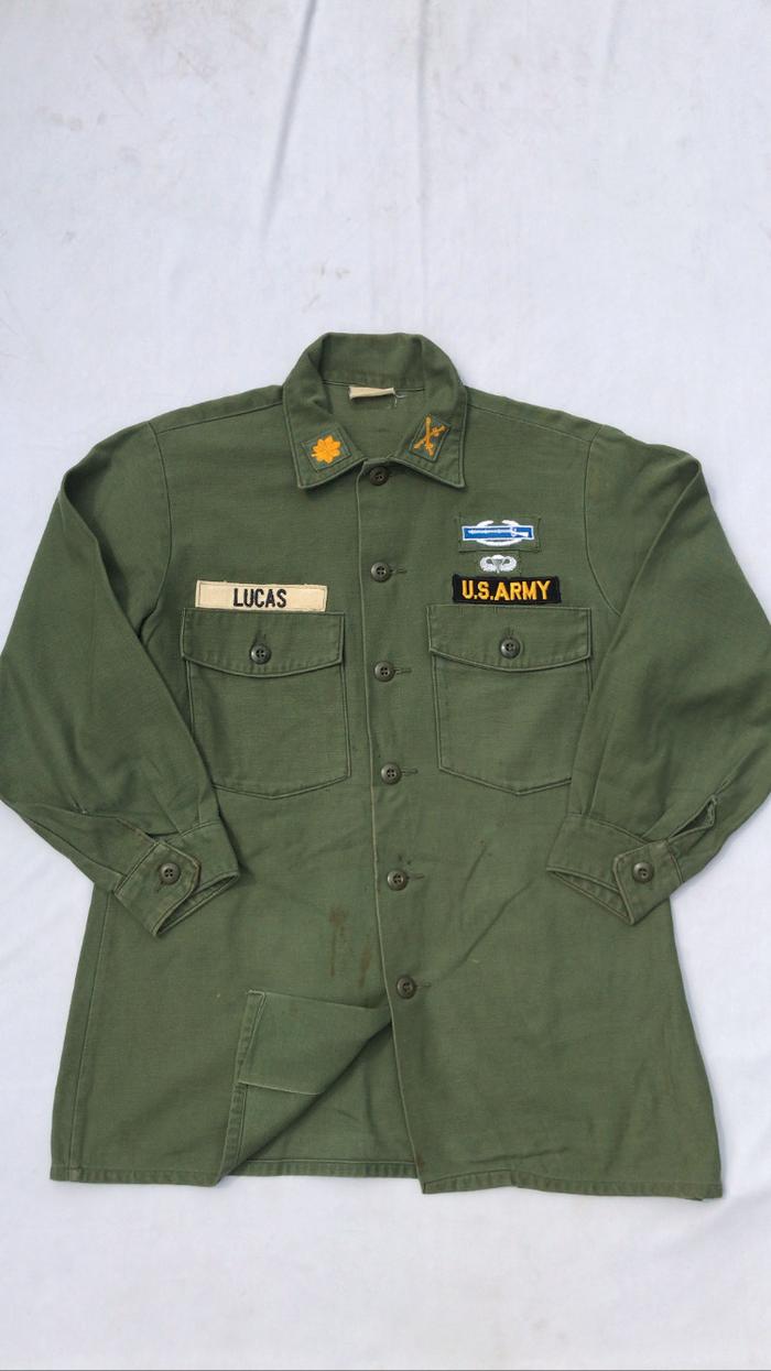 OG 107 US Army Type III With Patches