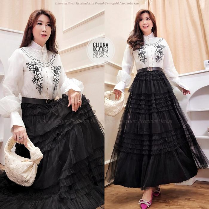 Cliona Couture Maxi Dress Premium Import