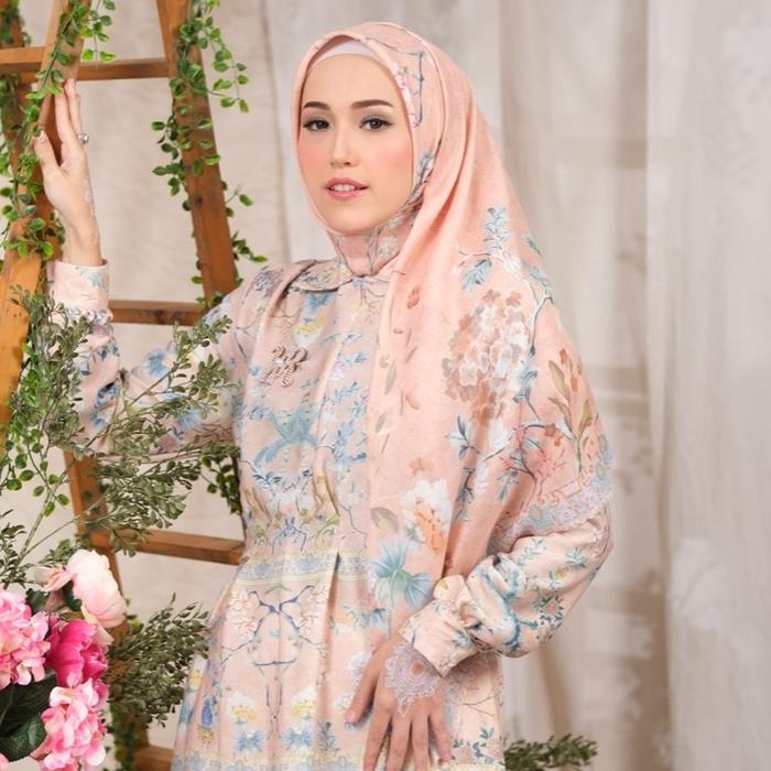 Radwah Original - Noor Scarf - Scarf Printing - Hijab Voal Motif - Hijab Voal Printing