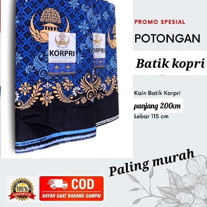 Bahan kain batik korpri,batik resmi terbaru 2022