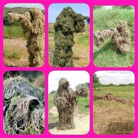 BAJU GILLIE/BAJU SNIPER/BAJU RIMBA TNI