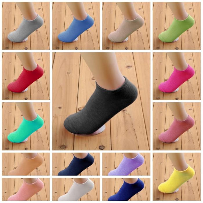 UNISEX - kaos kaki polos sematakaki pria wanita - kaos engkel