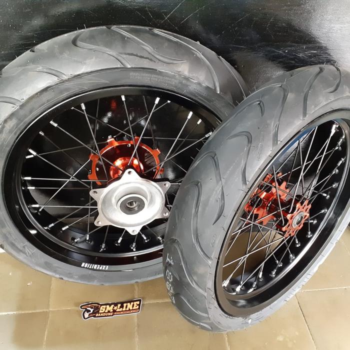 Paket banset supermoto crf soft compound ban set supermoto crf