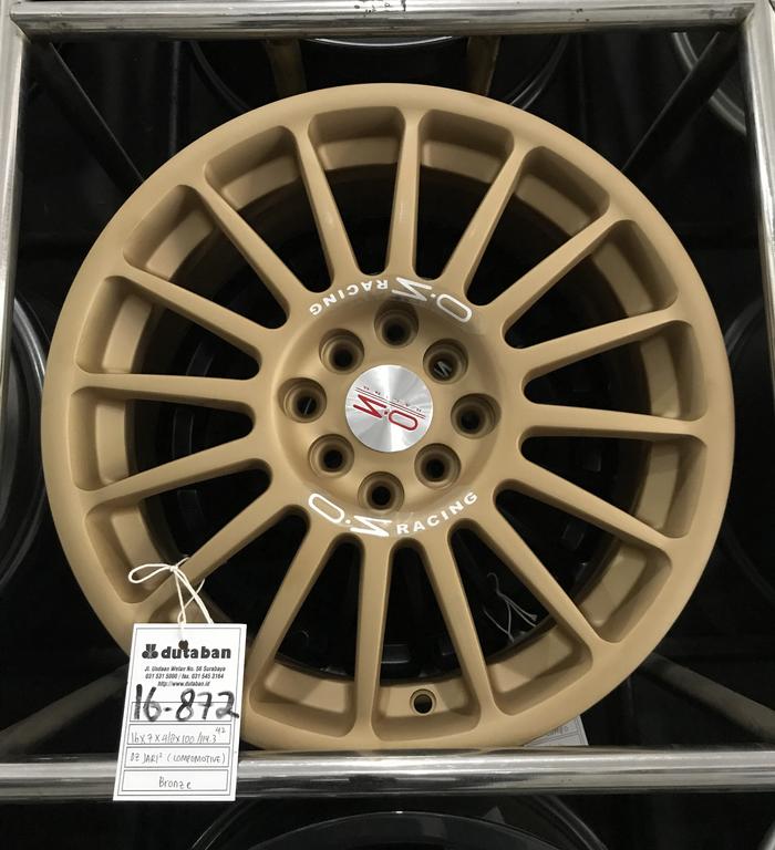 Velg R16 16x7 4x100 4x114 ET 42 OZ Jari-Jari Compomotive Bronze