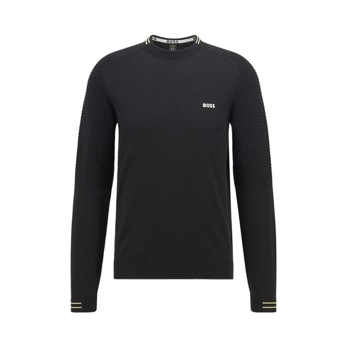 Kaos Hugo Boss Sweater Ronard SR22 Black 100% Original