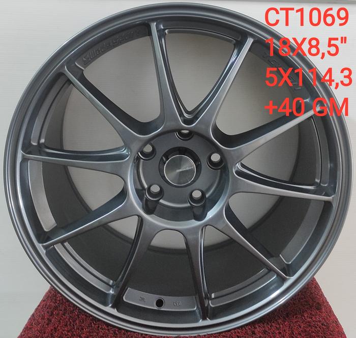 VELG WEDS SPORT TC105 GUNMETAL RING 18