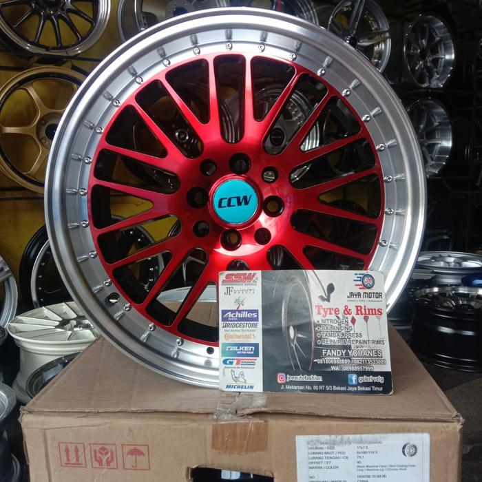 velg ccw classic r17 4x100,114 lbr7,5/8,5 et40/30