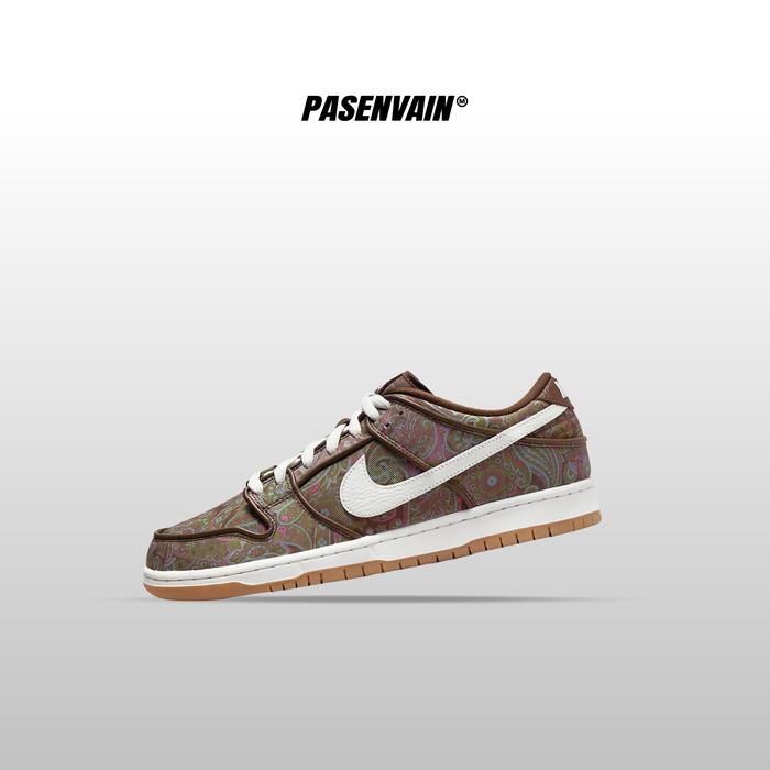Nike SB Dunk Low Paisley 100% Original