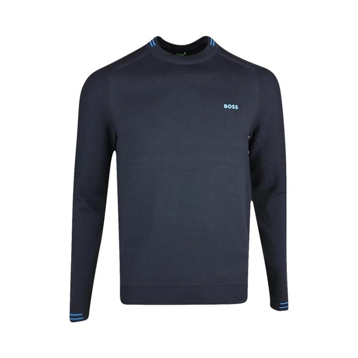Kaos Hugo Boss Sweater Ronard SR22 Navy 100% Original
