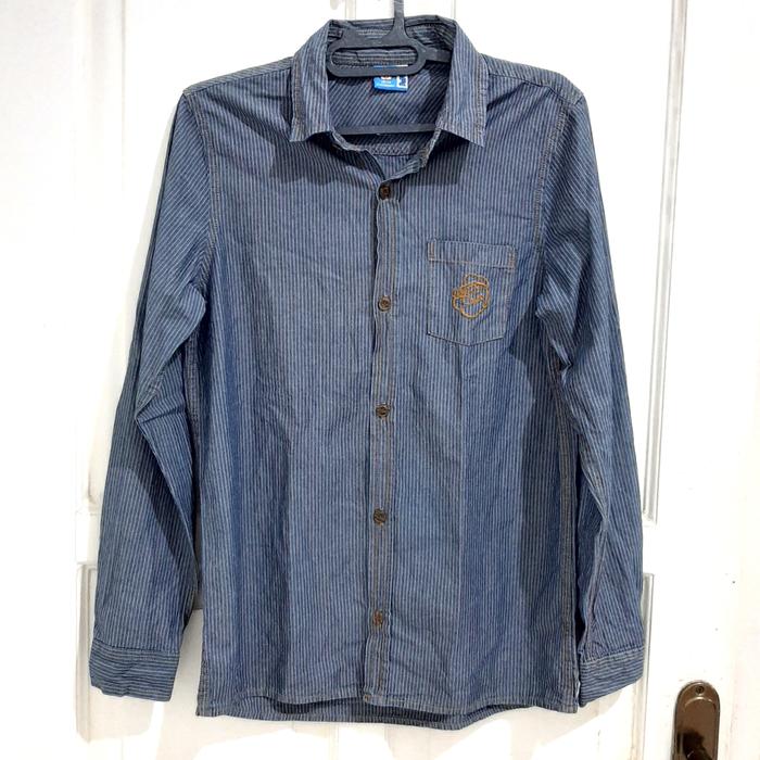 KEMEJA ANAK POPEYE BLUE STRIPE / HEM ANAK POPEYE BLUE STRIPE
