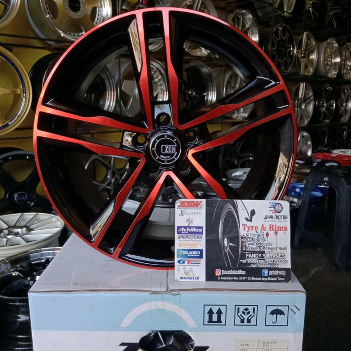 velg zen r17 5x100 lbr7,5 et45