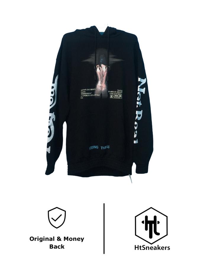 Off White Woman Movie Over Hoodie Vintage 100% Original