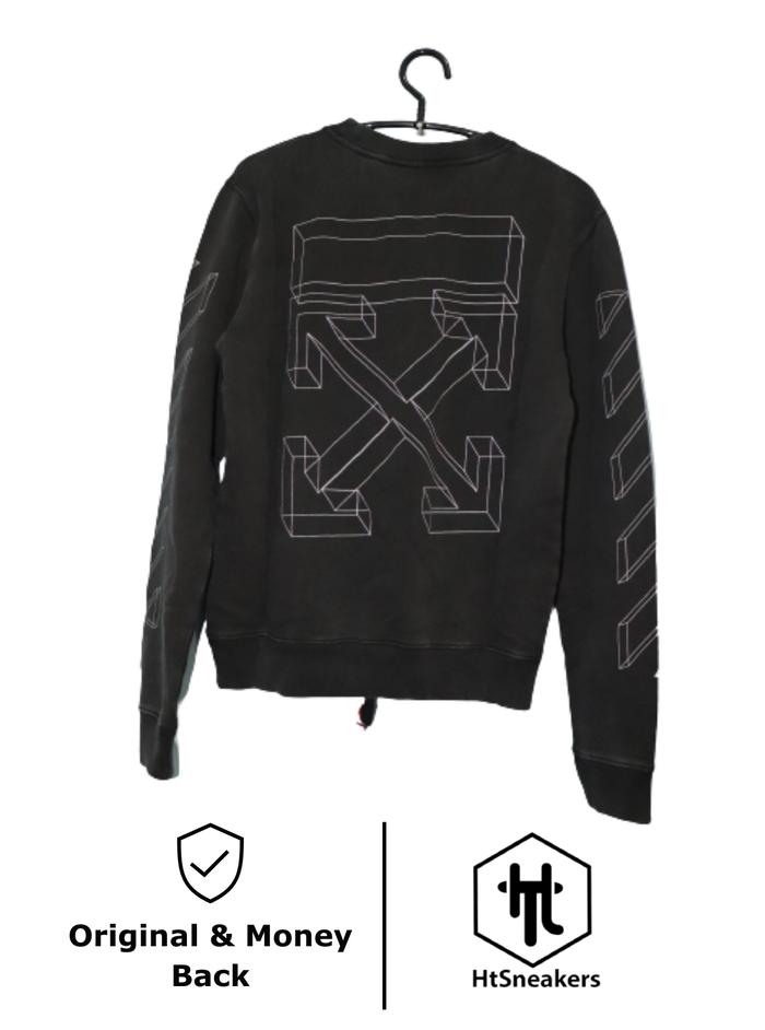 Off White 3D Line Crewneck / Sweater 100% Original