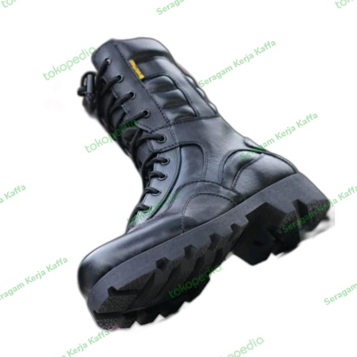 SEPATU PDL KULIT TNI POLRI MODEL BROTHER ORIGINAL