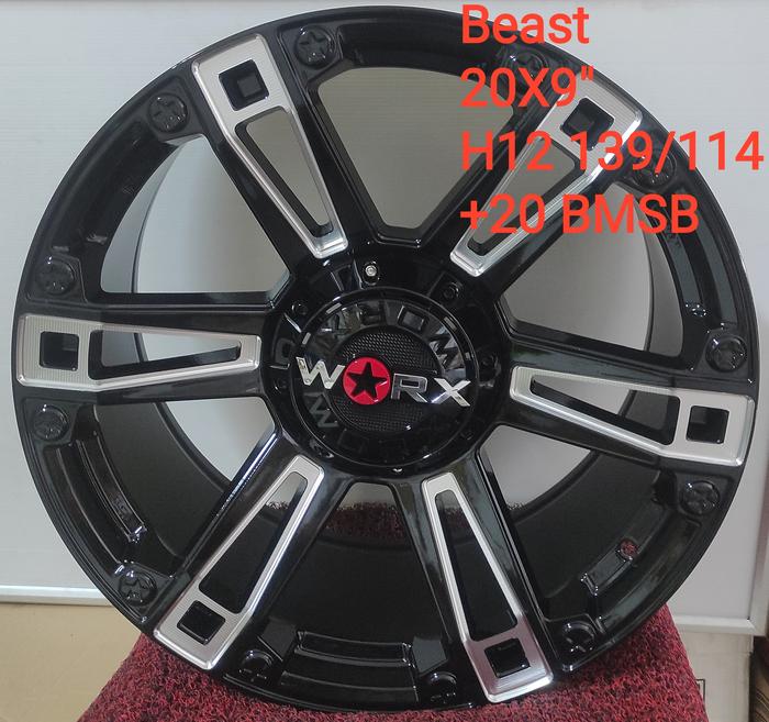 VELG WORK BEAST RING 20 PAJERO NAVARA FORTUNER