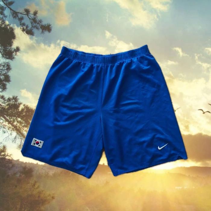 Vintage Nike Team Blue Short Pants Celana Pendek Original Second Retro