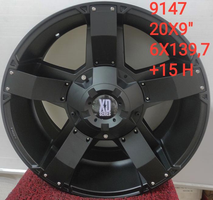 VELG ROCKSTAR XD SERIES RING 20 PAJERO FORTUNER DLL