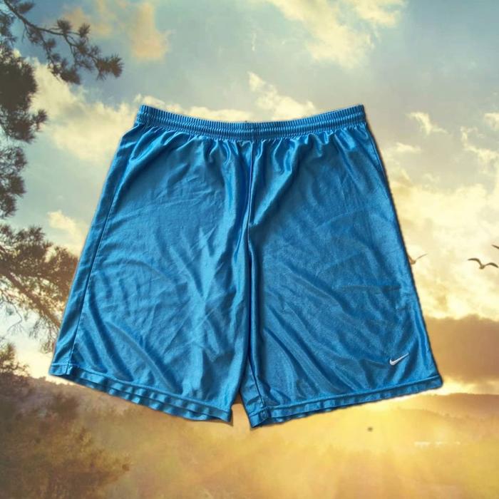 Vintage Nike Blue Short Pants Celana Pendek Original Second Adidas Ori