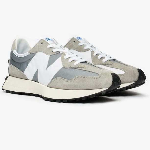 NEW BALANCE MS 327 LAB TEAM AWAY GREY WHITE ORIGINAL RESMI BNIB