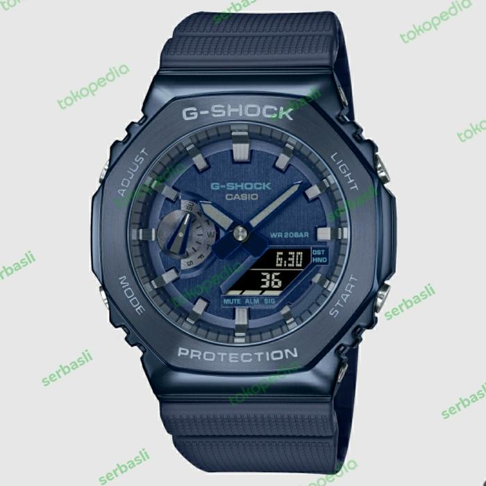 JAM CASIO GSHOCK GM2100N / G-SHOCK GM-2100N-2ADR ORIGINAL BERGARANSI