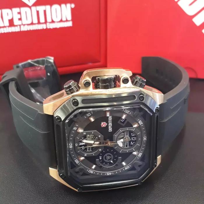 Jam Tangan Expedition E 6812 M rose gold