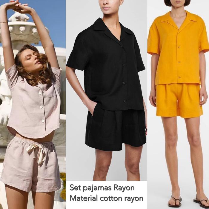Pajamas Uniqlo Rayon