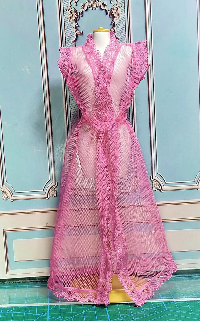 1/6 Transparent Dress Gown Gaun Kitbash TBLeague Jiaou Swtoys Vstoys