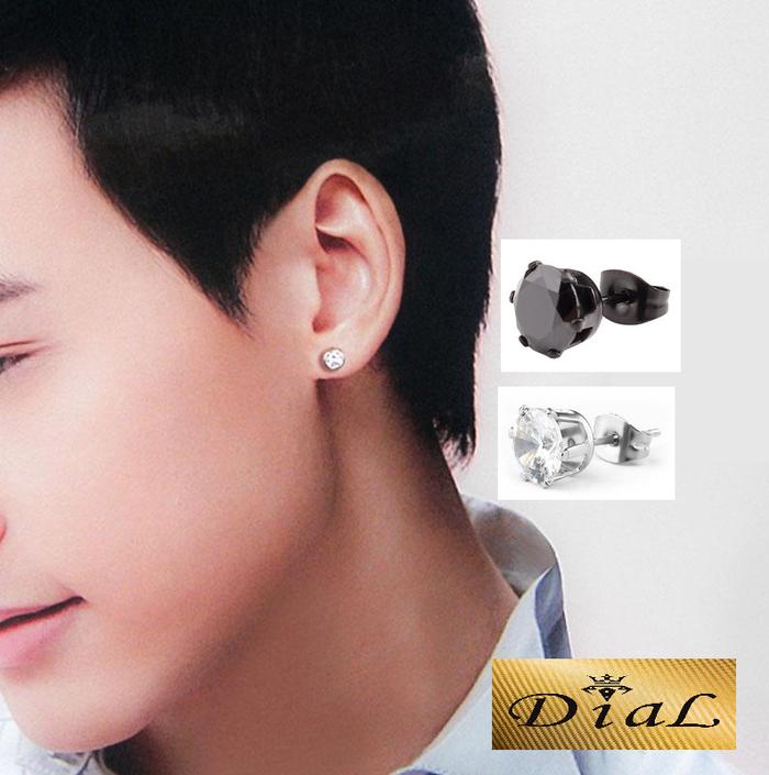 ANTING TINDIK TUSUK BERLIAN PRIA WANITA LAKI DIAMOND GLAMOR TITANIUM