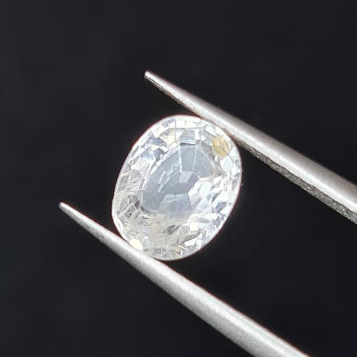 Natural White Sapphire 1.20ct Batu Safir Putih XT051