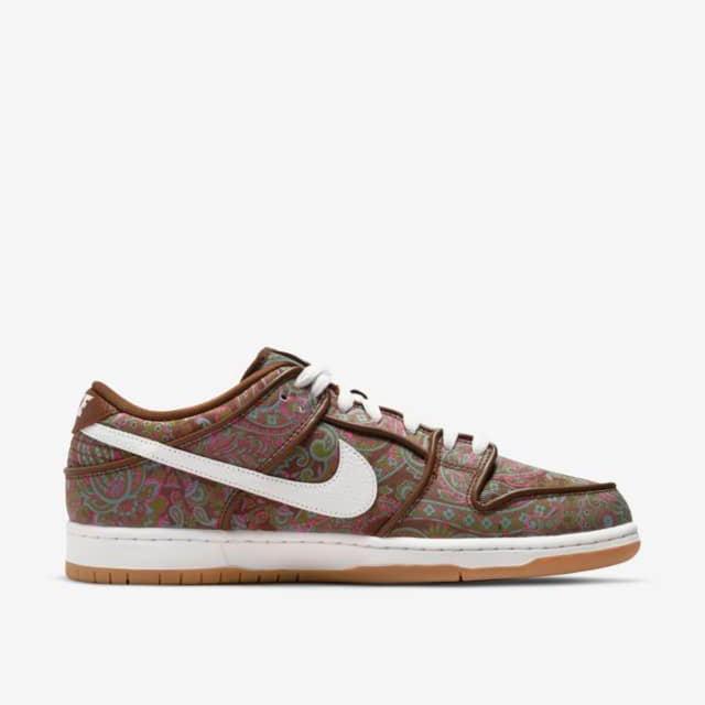 Nike Dunk Low SB Paisley Brown Original Resmi (100% Authentic)