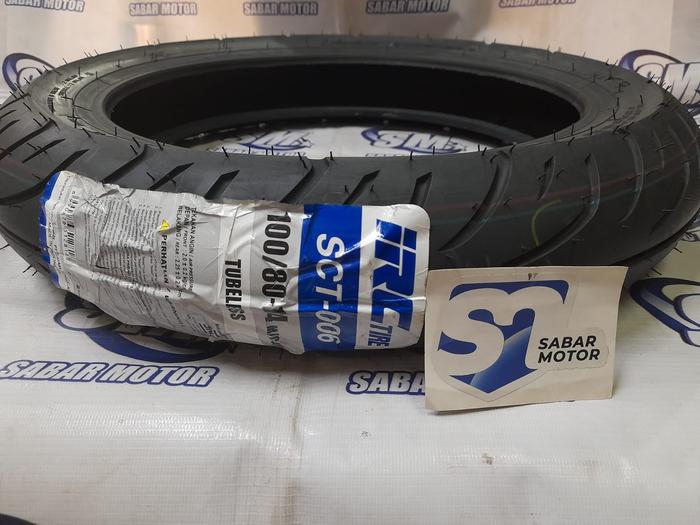 Ban Motor PCX 100/80-14 Ban Depan PCX IRC SCT 006 TL - Ban IRC TUBELES
