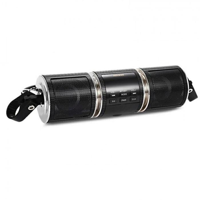 Sepeda motor Handlebar Stereo Mp3 Speaker Waterproof Player