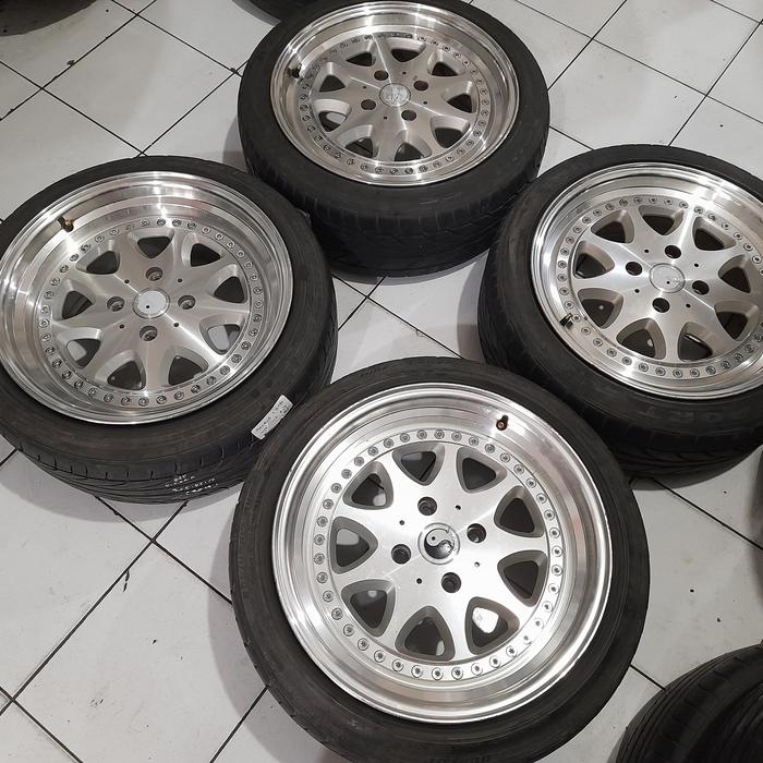 velg hsr brabus racing ring 17x7585+ban avanza livina kijang