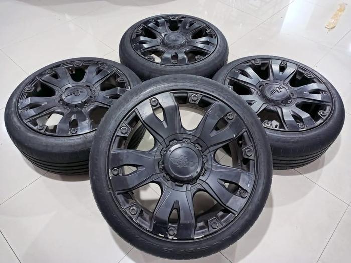 Velg Mobil Second JF Luxury Ring 20 Lebar 9 Pcd 5x114,3 + Ban Bonus