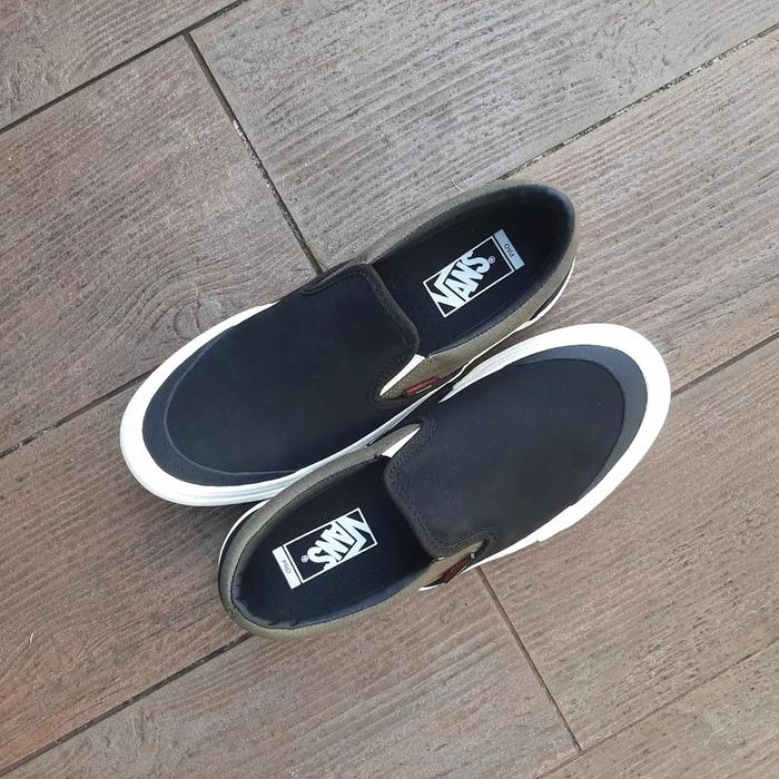 Vans Slip On Pro Surplus Black Military Pt Navya