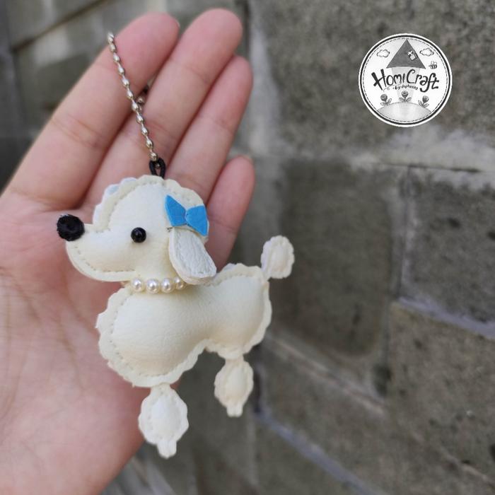 Gantungan Kunci Poodle (Poodle Bag Charm)