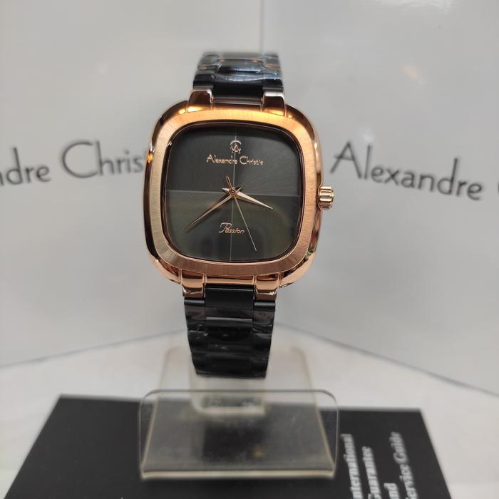 Jam Tangan Analog Wanita Original Alexandre Christie Ac 2982 LD Steel